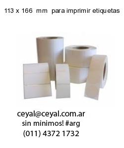 113 x 166  mm  para imprimir etiquetas