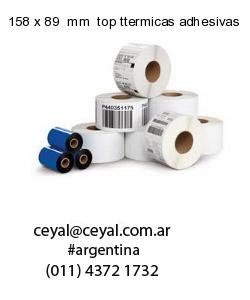 158 x 89  mm  top ttermicas adhesivas
