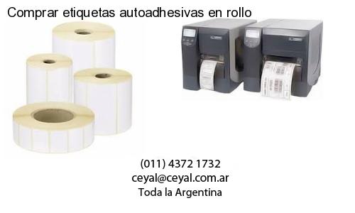 Comprar etiquetas autoadhesivas en rollo