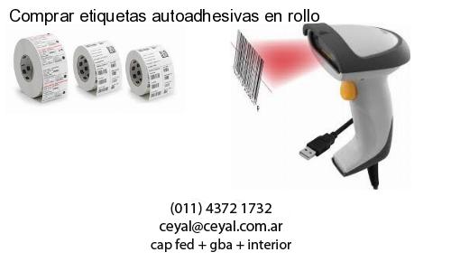 Comprar etiquetas autoadhesivas en rollo