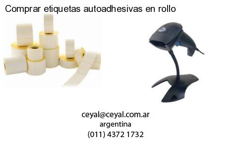 Comprar etiquetas autoadhesivas en rollo