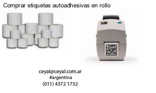 Comprar etiquetas autoadhesivas en rollo