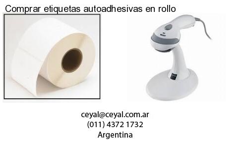 Comprar etiquetas autoadhesivas en rollo