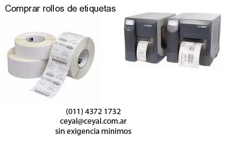 Comprar rollos de etiquetas