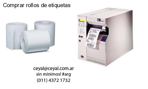 Comprar rollos de etiquetas