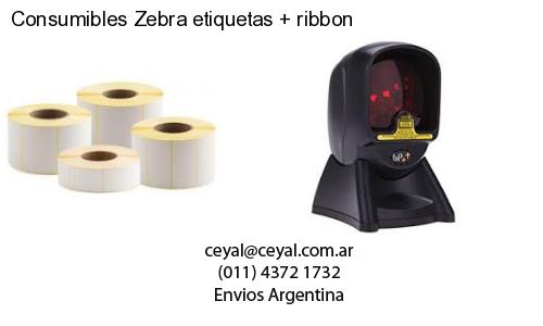 Consumibles Zebra etiquetas   ribbon