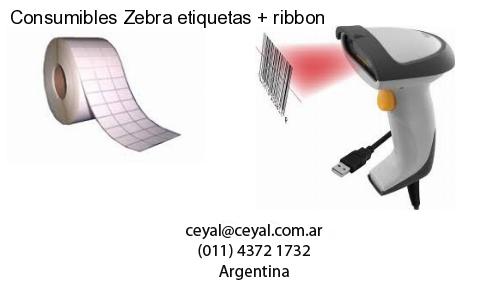 Consumibles Zebra etiquetas   ribbon