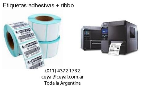 Etiquetas adhesivas   ribbo