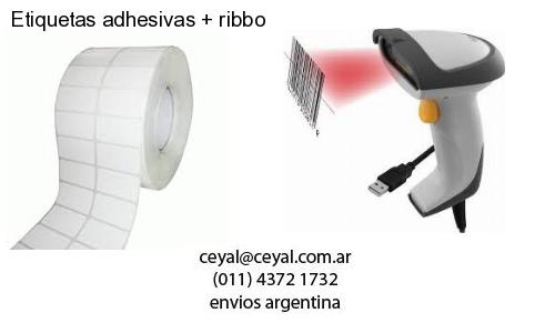 Etiquetas adhesivas   ribbo