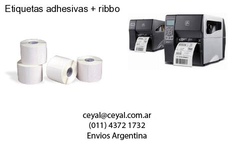 Etiquetas adhesivas   ribbo