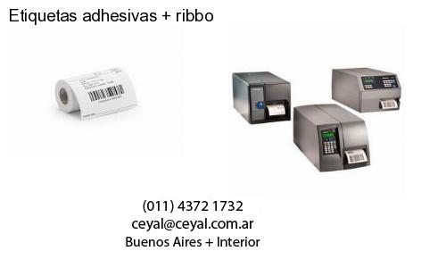 Etiquetas adhesivas   ribbo