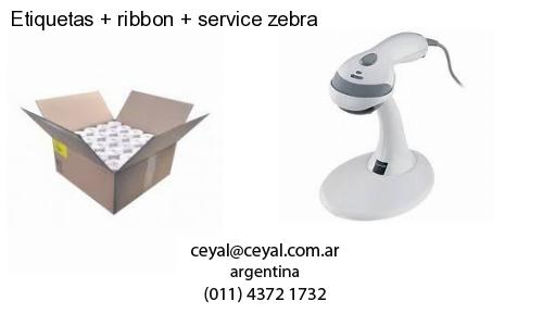 Etiquetas   ribbon   service zebra