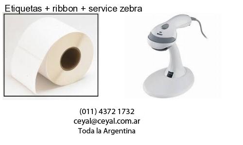 Etiquetas   ribbon   service zebra