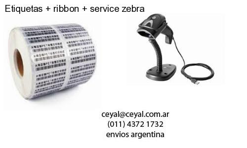 Etiquetas   ribbon   service zebra