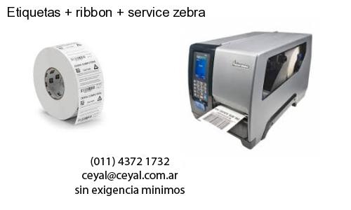 Etiquetas   ribbon   service zebra