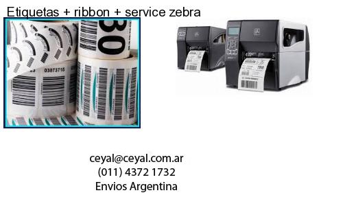 Etiquetas   ribbon   service zebra