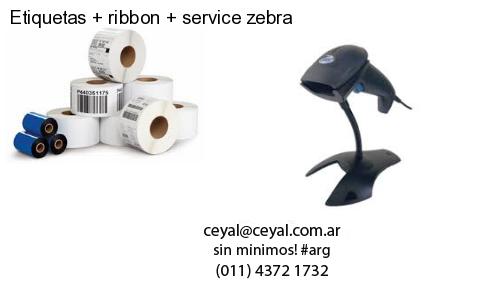 Etiquetas   ribbon   service zebra