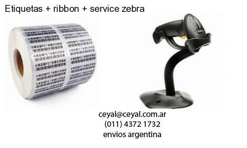 Etiquetas   ribbon   service zebra