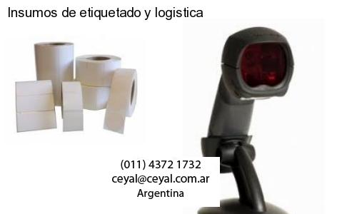 Insumos de etiquetado y logistica