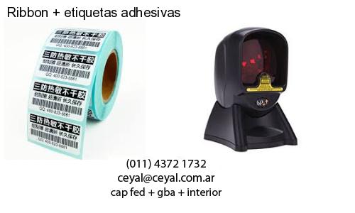 Ribbon   etiquetas adhesivas