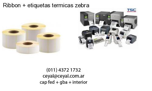 Ribbon   etiquetas termicas zebra