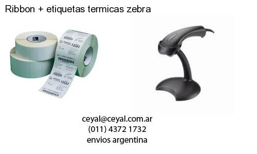 Ribbon   etiquetas termicas zebra