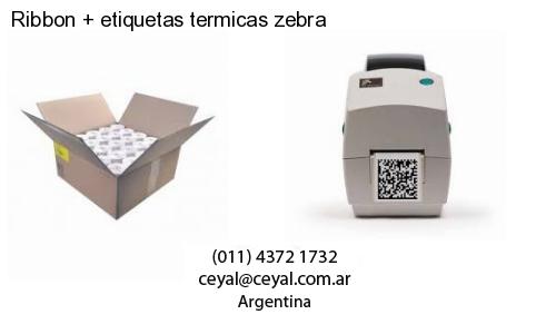 Ribbon   etiquetas termicas zebra