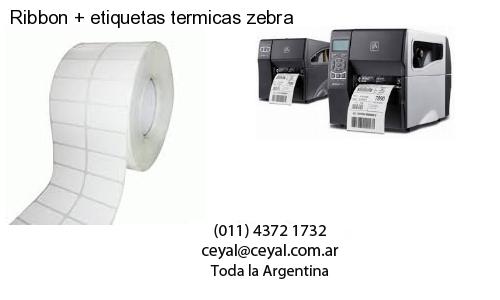 Ribbon   etiquetas termicas zebra