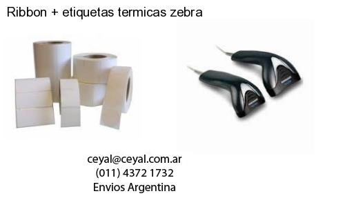 Ribbon   etiquetas termicas zebra