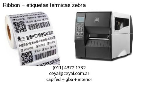 Ribbon   etiquetas termicas zebra