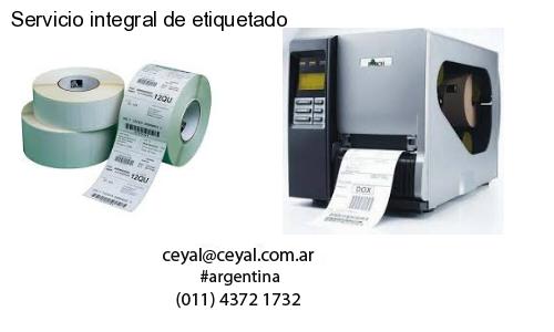 Servicio integral de etiquetado