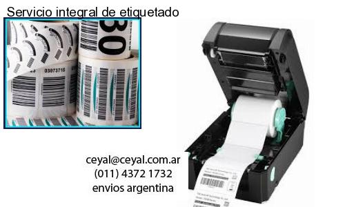 Servicio integral de etiquetado