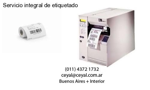 Servicio integral de etiquetado