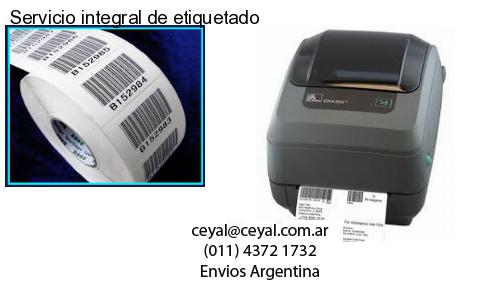 Servicio integral de etiquetado