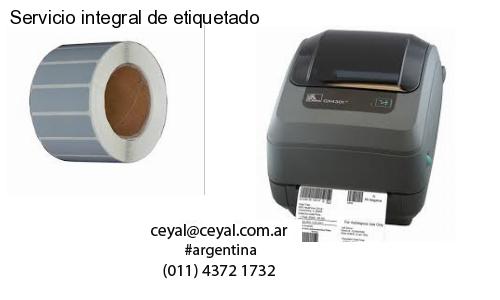 Servicio integral de etiquetado