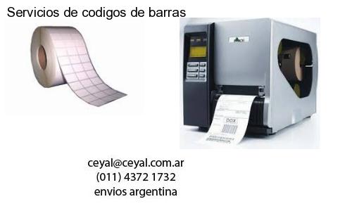 Servicios de codigos de barras