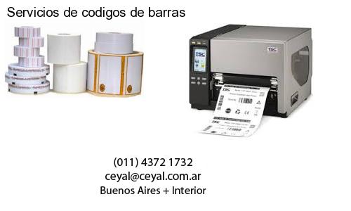 Servicios de codigos de barras