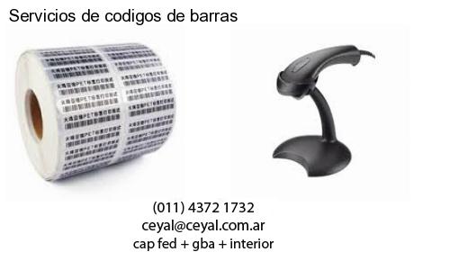 Servicios de codigos de barras