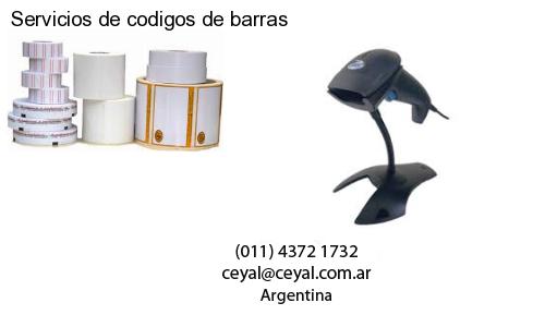 Servicios de codigos de barras