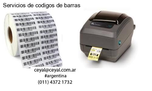 Servicios de codigos de barras