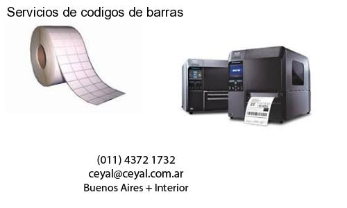 Servicios de codigos de barras