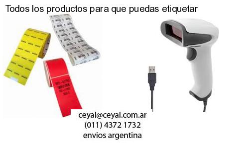 Todos los productos para que puedas etiquetar