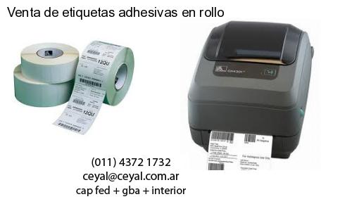 Venta de etiquetas adhesivas en rollo