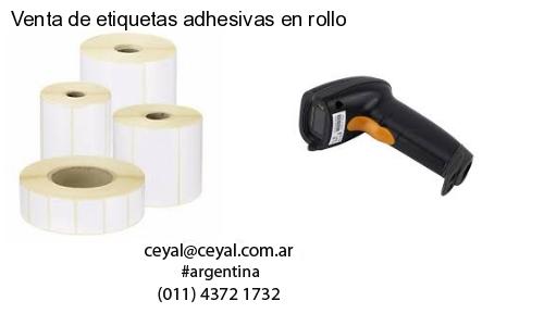 Venta de etiquetas adhesivas en rollo