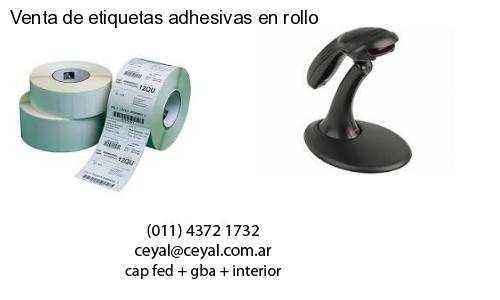 Venta de etiquetas adhesivas en rollo