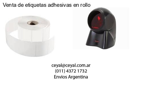Venta de etiquetas adhesivas en rollo