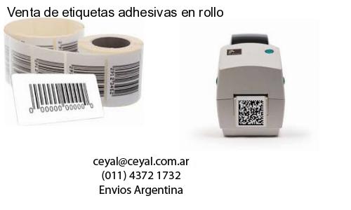 Venta de etiquetas adhesivas en rollo