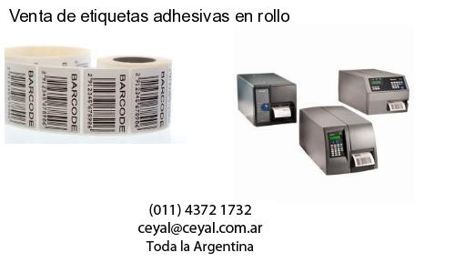 Venta de etiquetas adhesivas en rollo