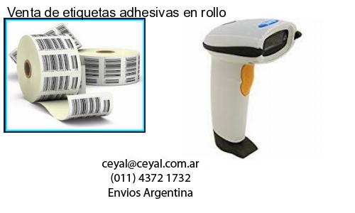 Venta de etiquetas adhesivas en rollo