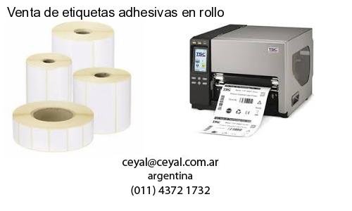 Venta de etiquetas adhesivas en rollo